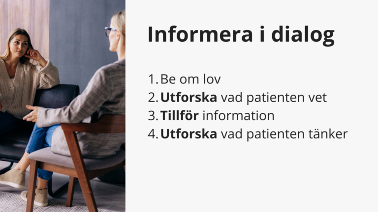 Informera i dialog med U-T-U